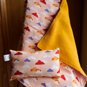 Couverture et son coussin - Nuage