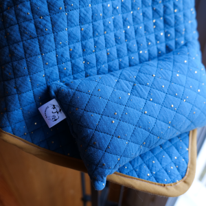 Couverture et son coussin matelassé - Nuit étoilée