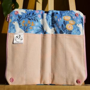 Officine nomade velours - Hermine