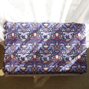 Tapis nuage antidérapant velours - Dragon