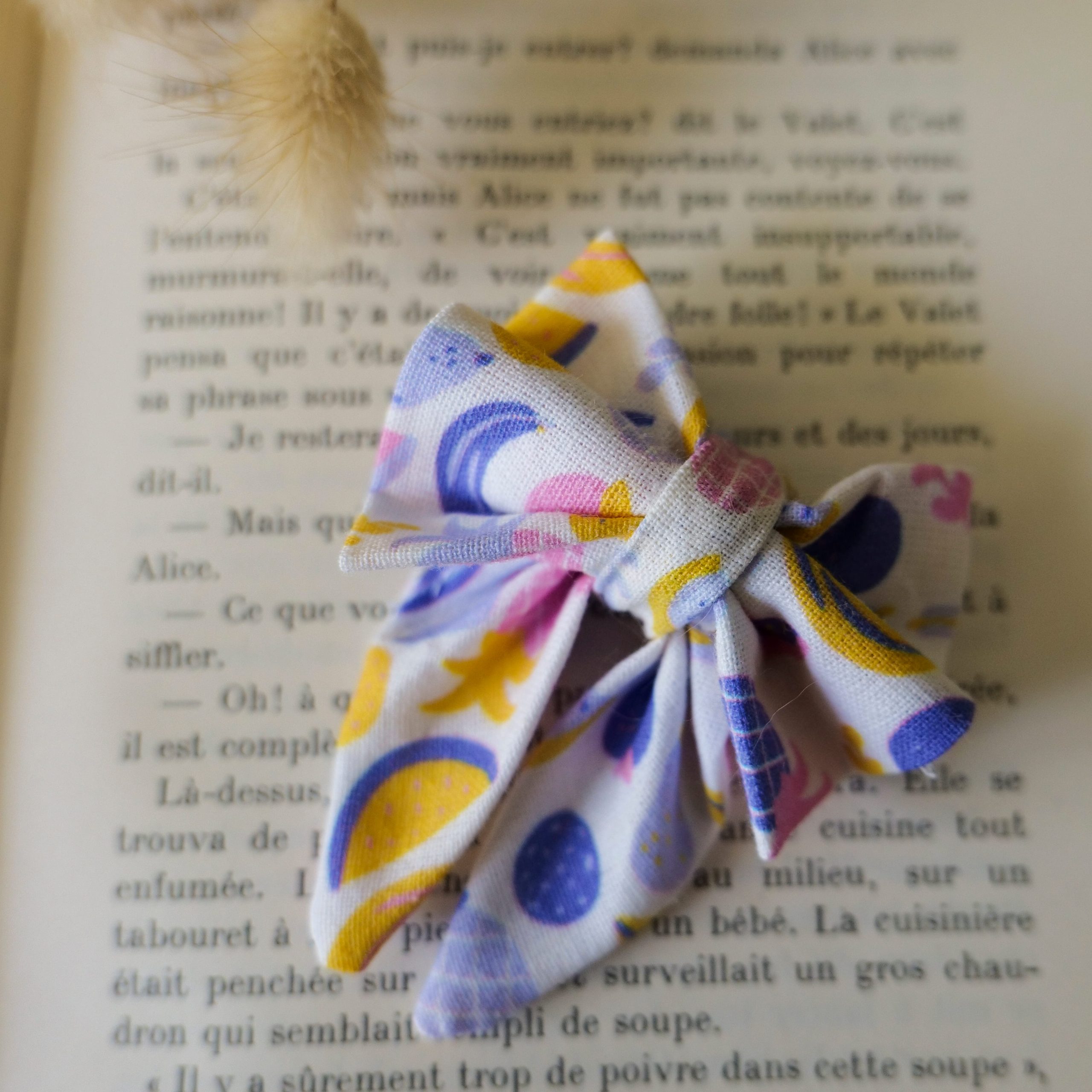 Barrette nœud de promesse - Fruit – Image 2