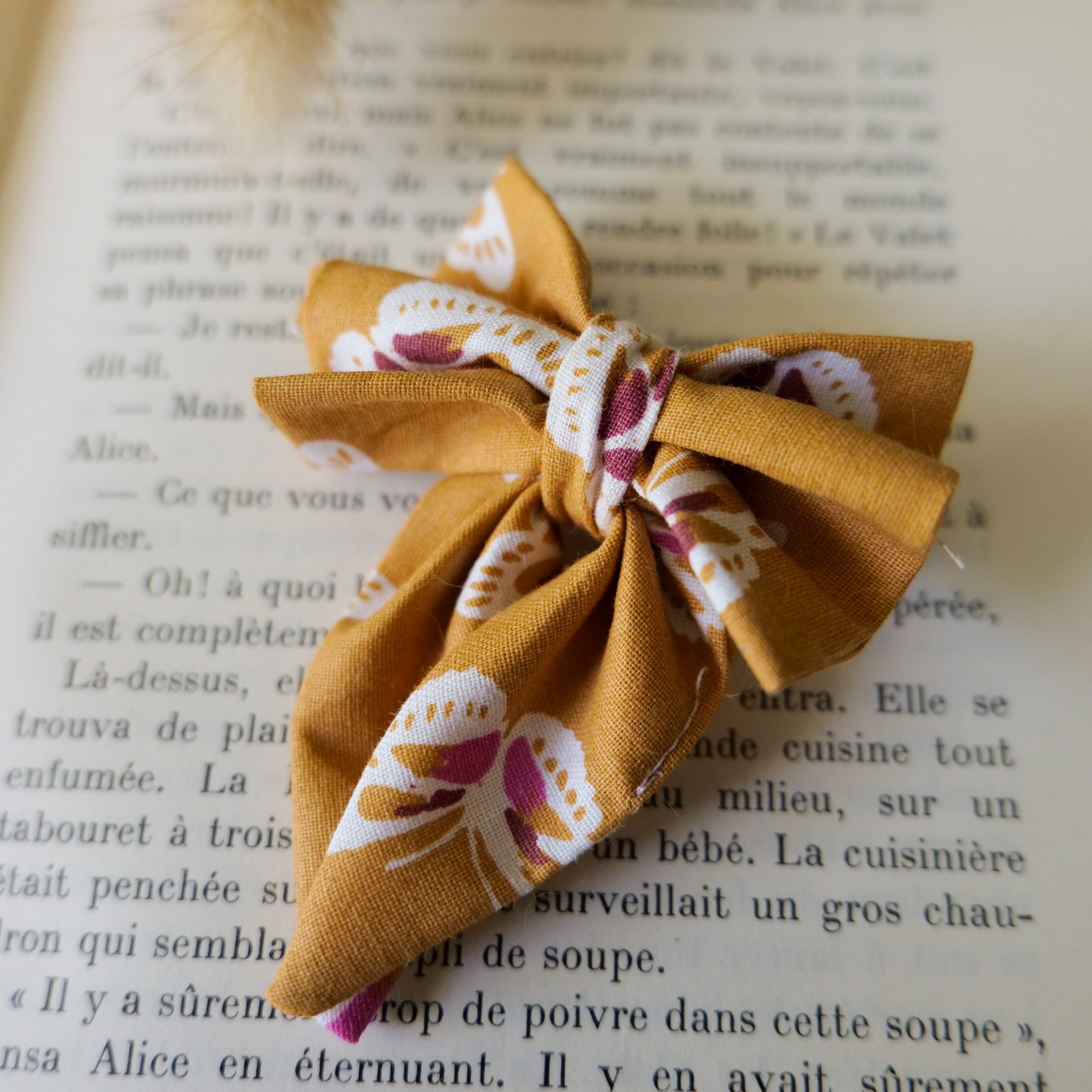 Barrette nœud de promesse - Papillon – Image 2