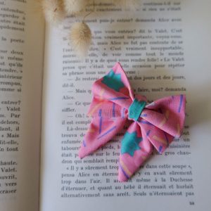Barrette nœud de promesse - 80's