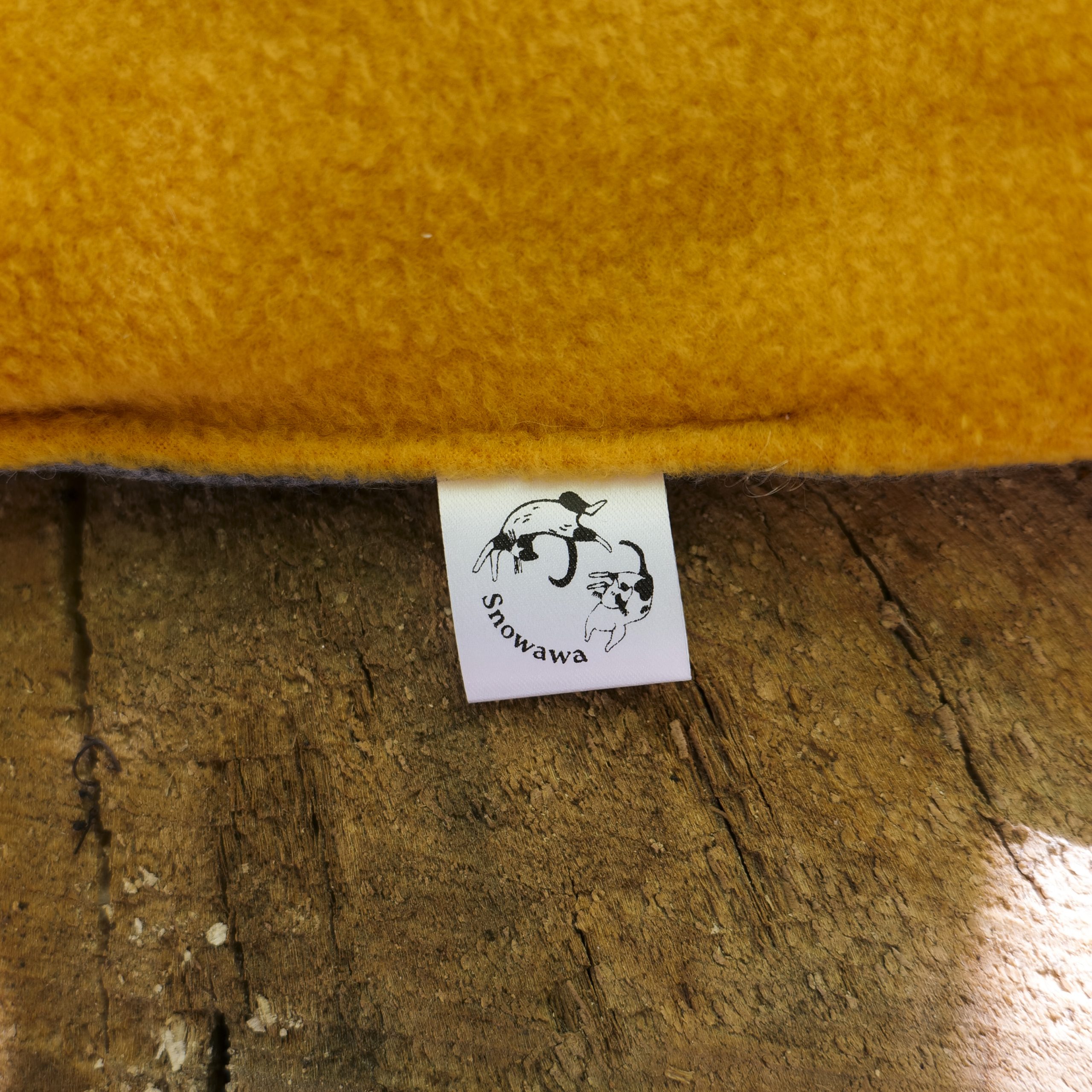 Coussin antidérapant - Jaune Moutarde – Image 5
