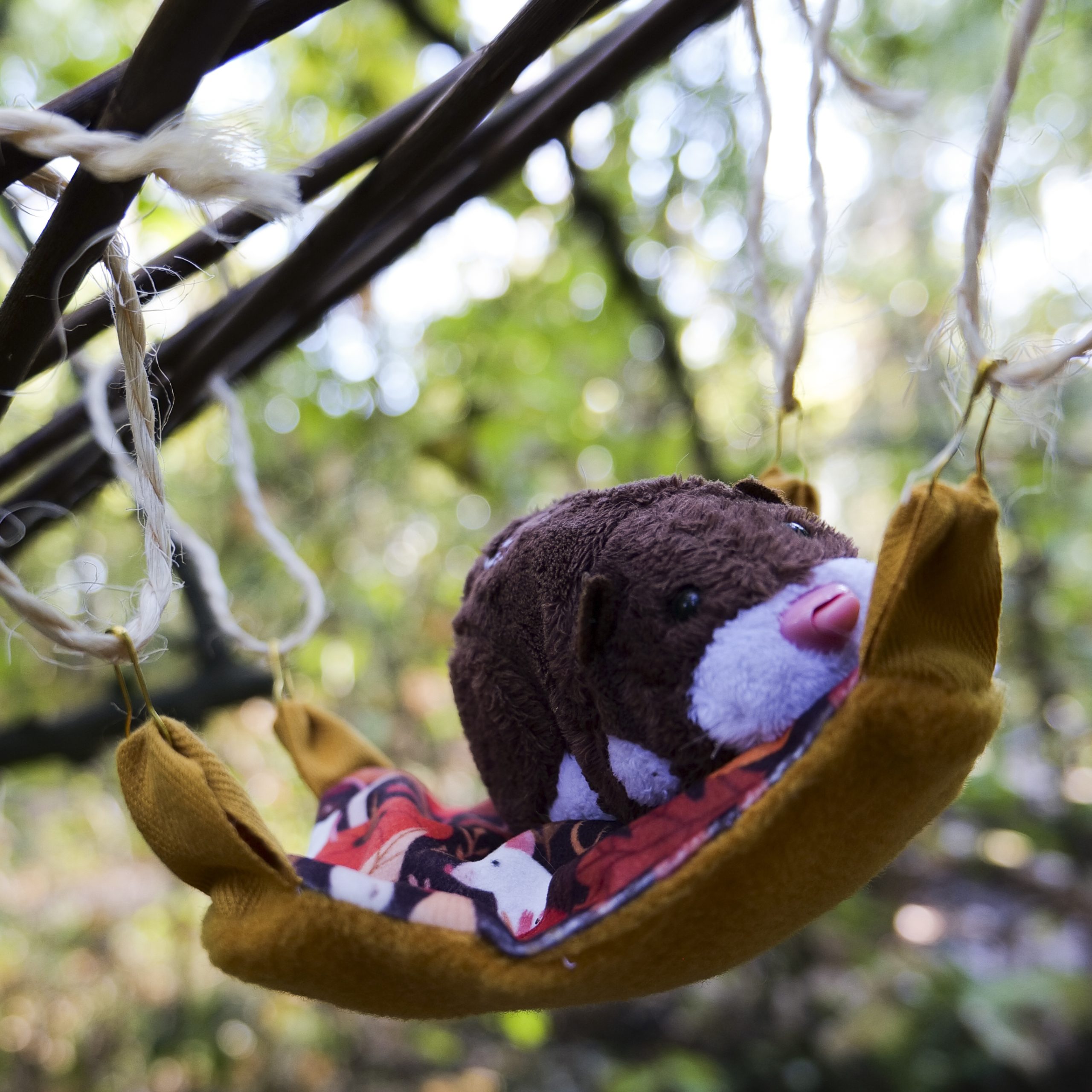 Hamac petit velours - Souris – Image 10