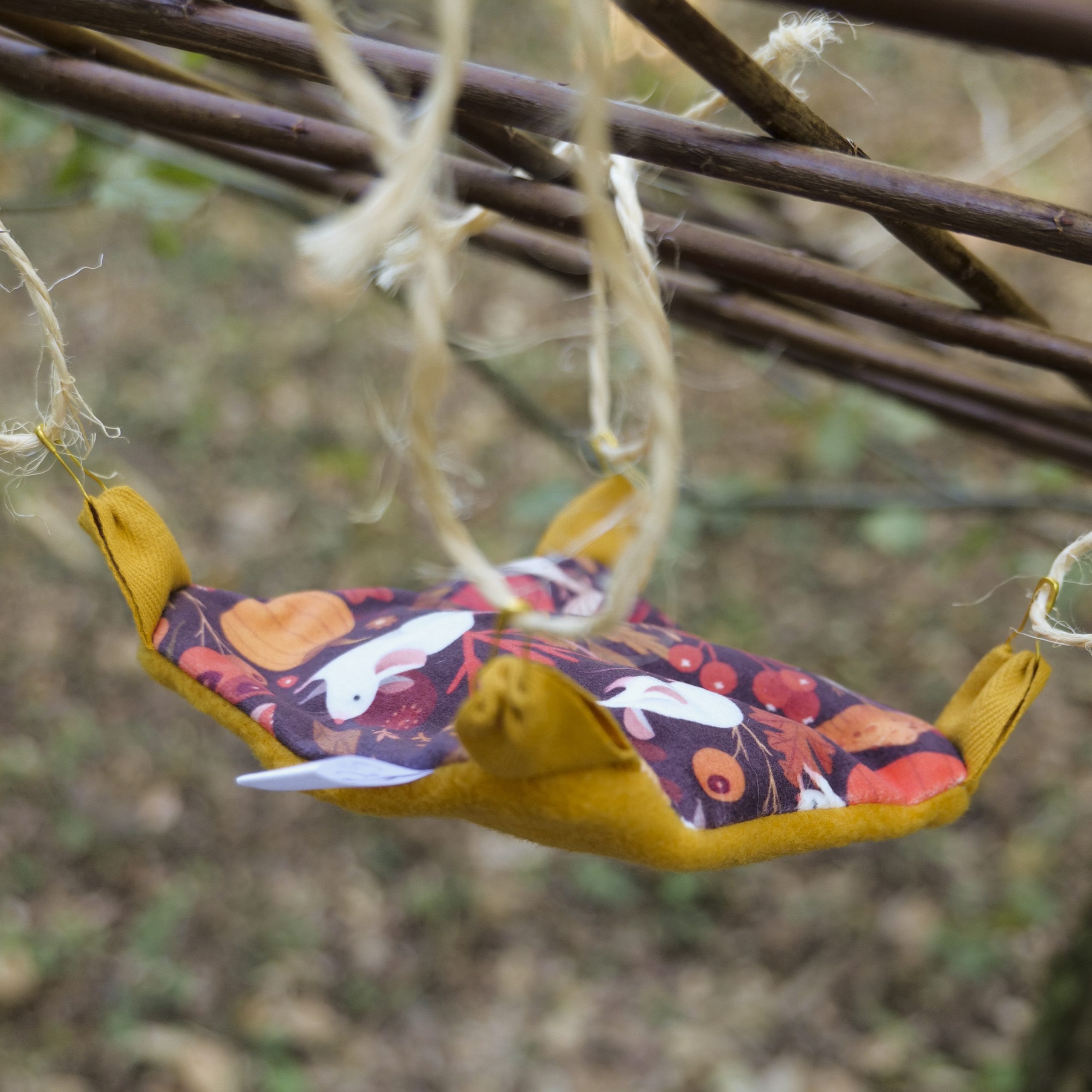 Hamac petit velours - Souris – Image 12