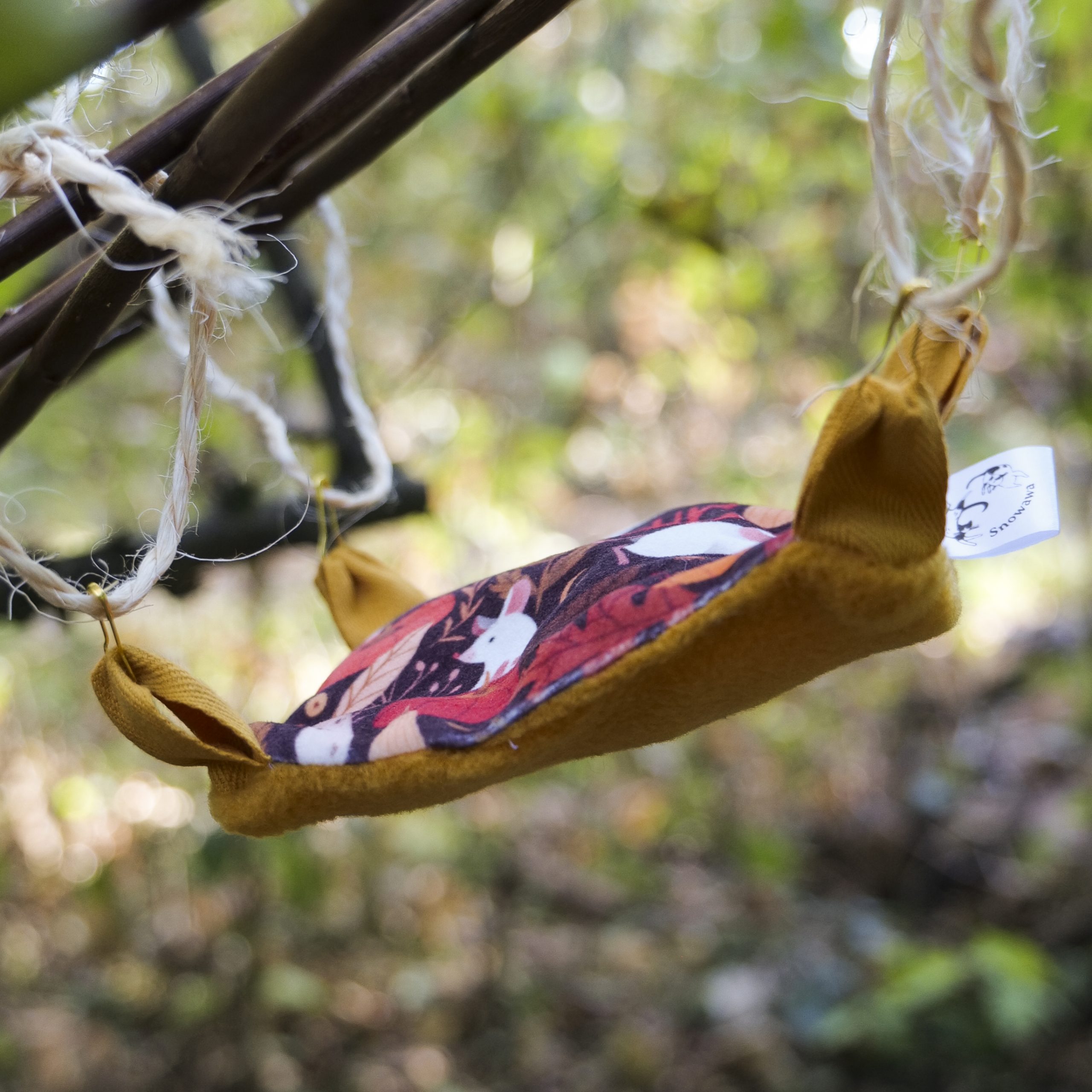 Hamac petit velours - Souris – Image 14
